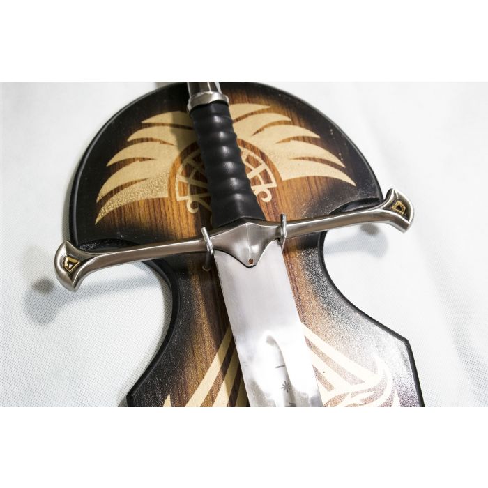 Reforged Sword Of The King With Sheath And Plaque