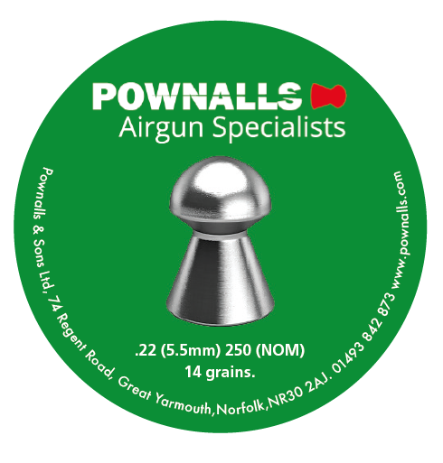 Pownalls .177 and .22 Pellets