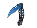 Punisher Lock Knife Blue