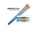 Aluminium Arrows Blue