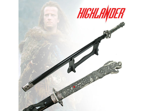 Highlander 1st Generation Sword With Stand Single Straight