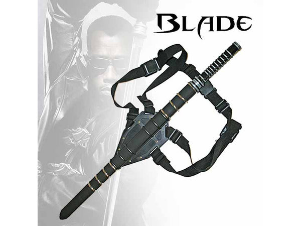 Blade Sword With Back Straps Single Straight