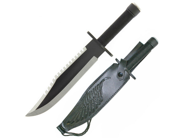 Large Survival Knife 'Rambo' With Case