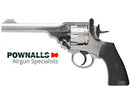 Webley MKVI Service Revolver Silver Finish .177 Pellet