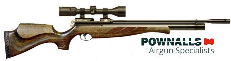 Air Arms S400 Superlite Hunter Green Stock .22