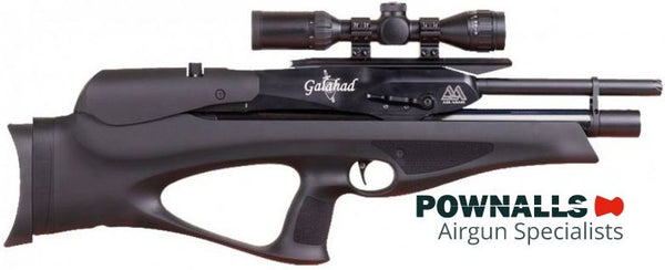 Air Arms Galahad Black Soft Touch Regulated .22
