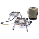 RidgeMonkey Quad Connect Fishing Stove Pro Full Kit RM186
