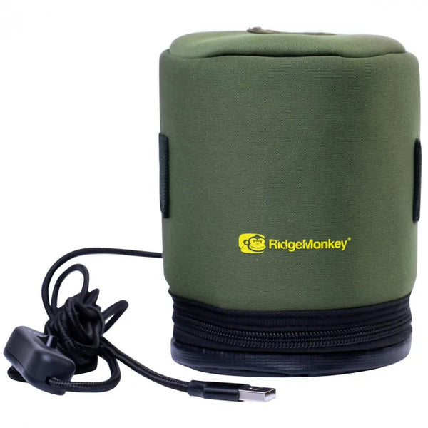 RidgeMonkey EcoPower USB Heated Gas Canister Fishing Cover RM482